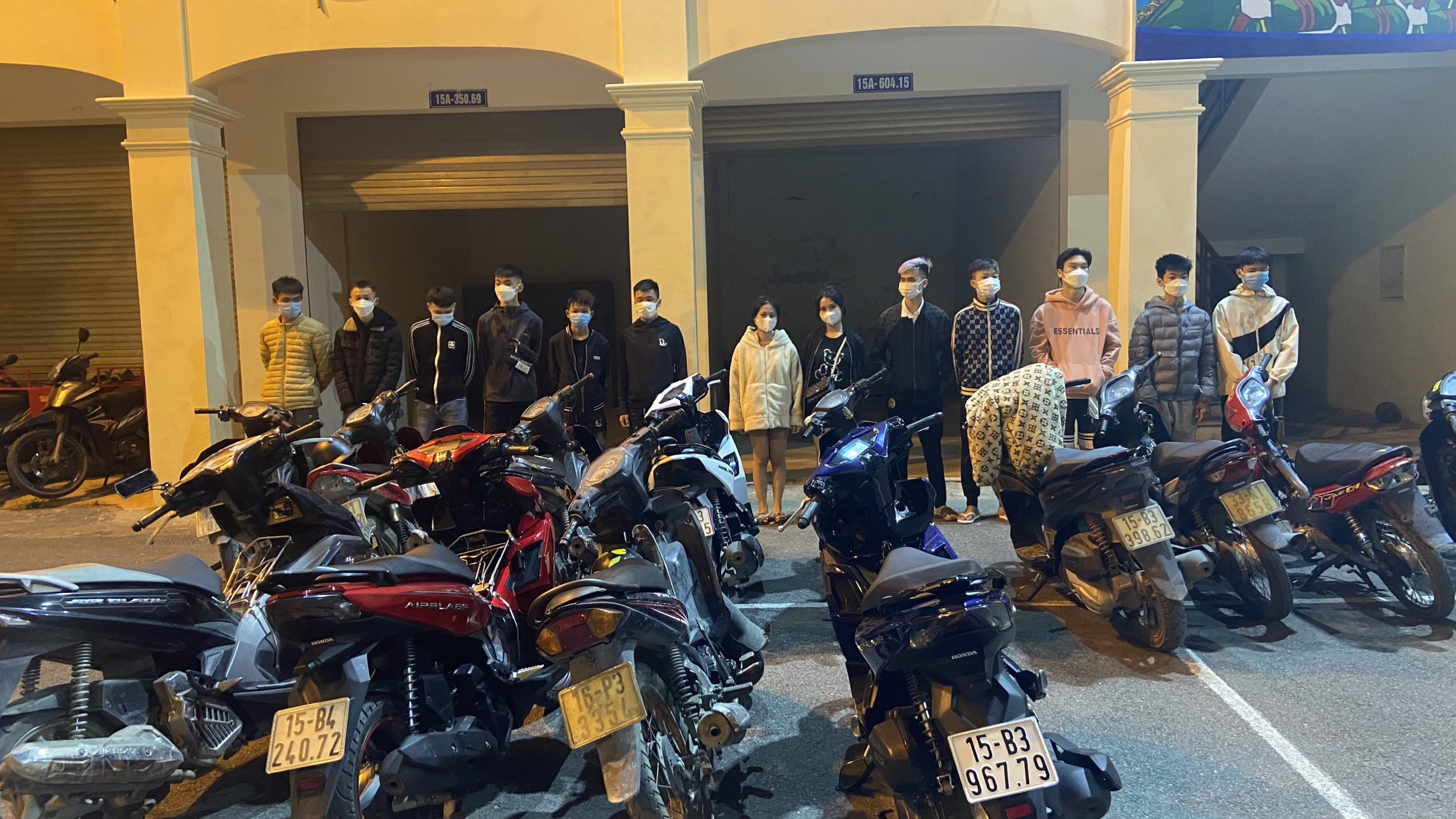 Kết quả thực hiện Kế hoạch HP22 đêm 4/4/2022: Công an quận Kiến An xử lý 13 trường hợp vi phạm TTATGT